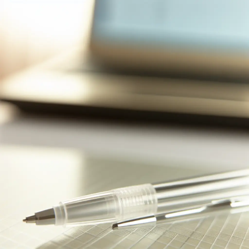 Prémium kristálytiszta golyóstoll termékfotó
