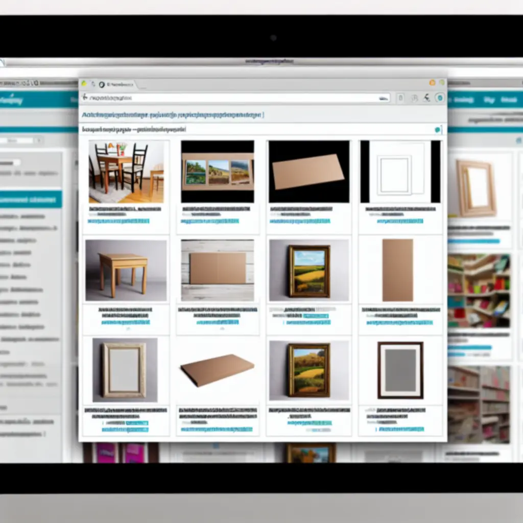 Terméklista nagy, részletes termékfotókkal és tiszta elrendezésben